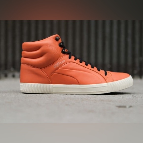 Alexander McQueen Other - PUMA by Alexander McQueen Street Climb Mid ‘Fresh Salmon’ HighTop Rare Size US11